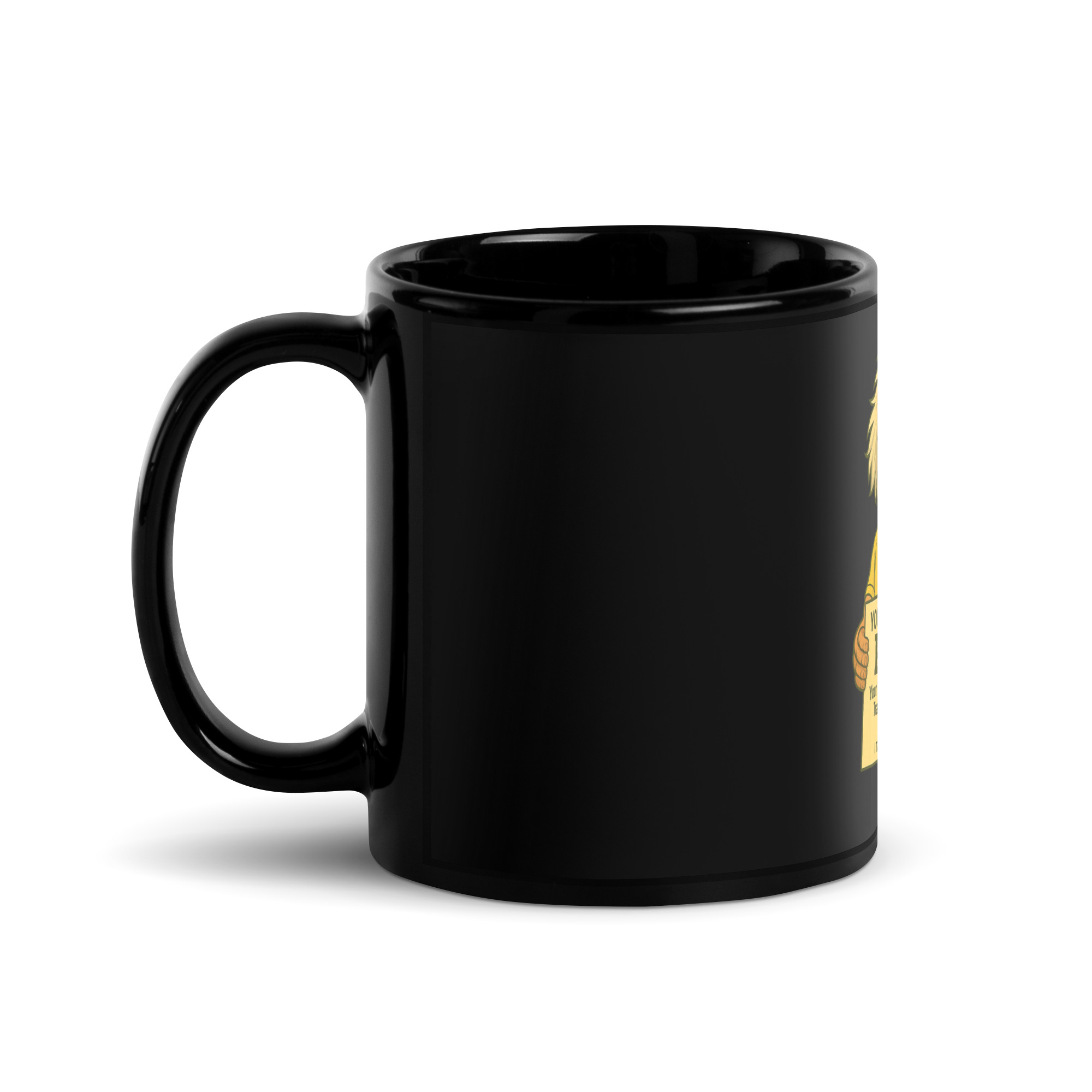 Black Glossy Mug – Image 10