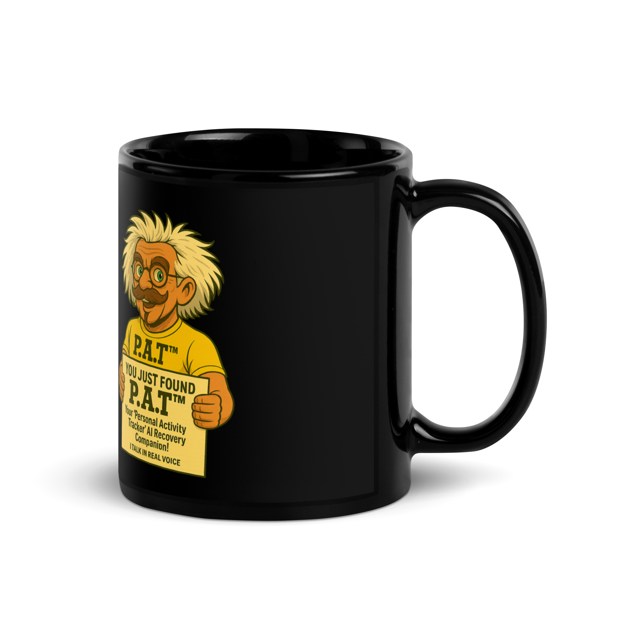Black Glossy Mug – Image 5