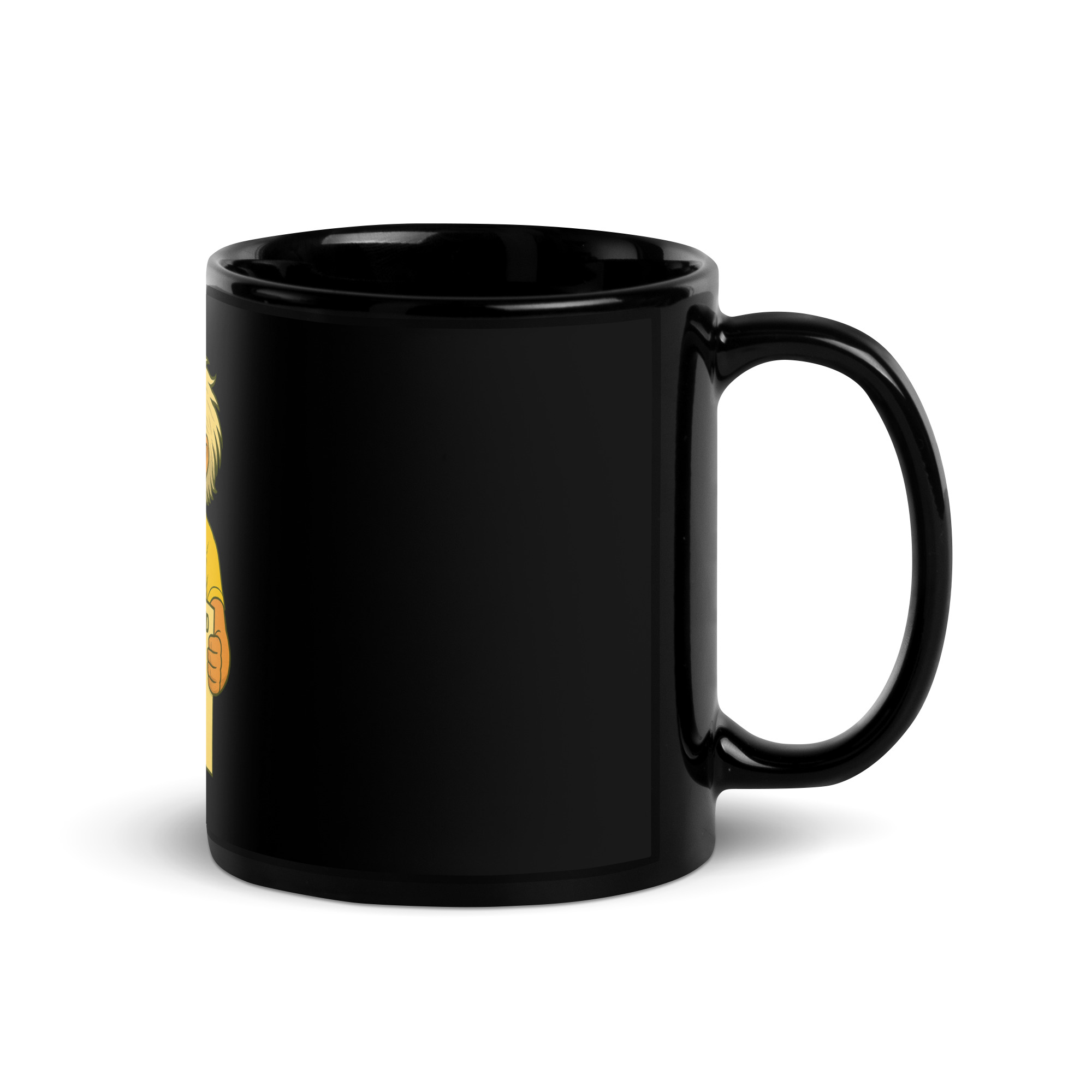 Black Glossy Mug – Image 9