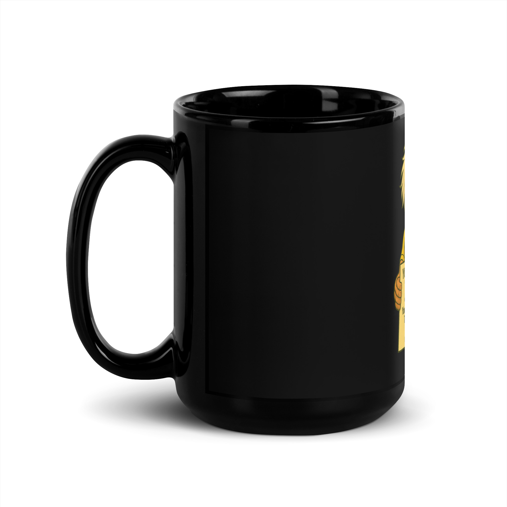 Black Glossy Mug – Image 12