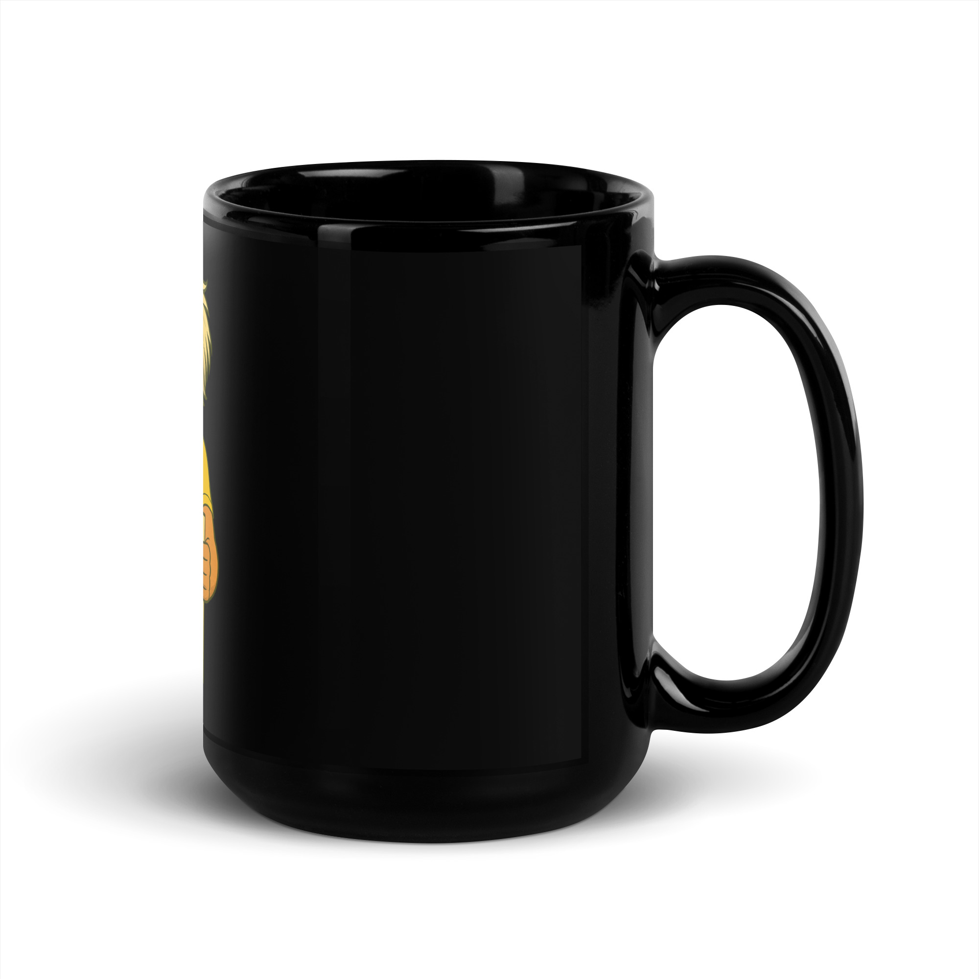 Black Glossy Mug – Image 7